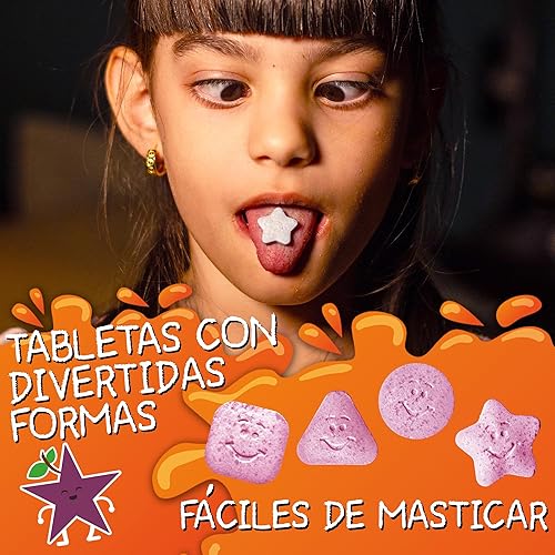 Miniatura 6 de VAL Magnesio para Niños Magnesio de Alta Absorción para Calma, Relajación y Concentración Glicinato de Mg, Citrato y Taurato con Vitamina B6, D