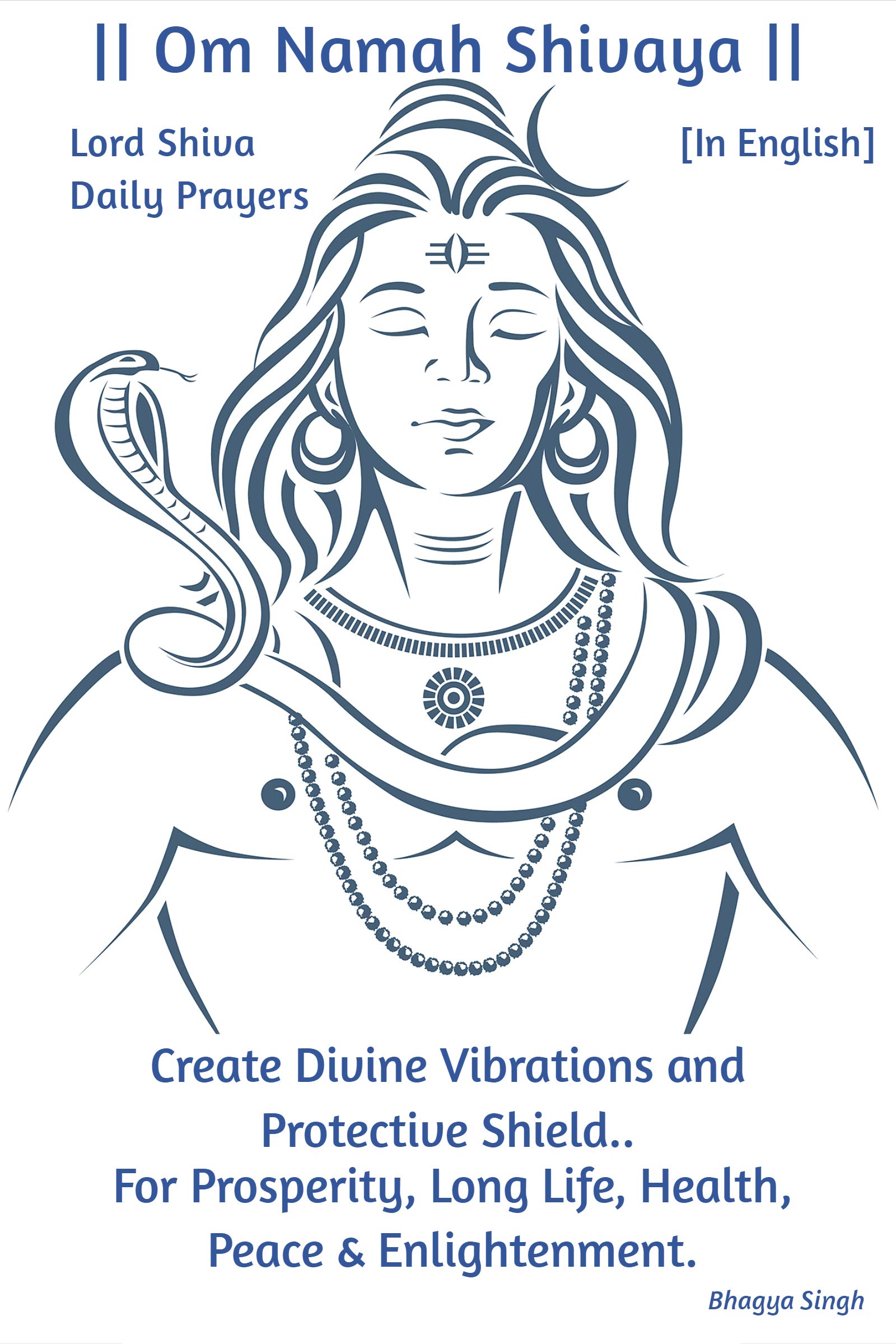 Buy Om Namah Shivaya Lord Shiva Daily Prayers For Prosperity, Long