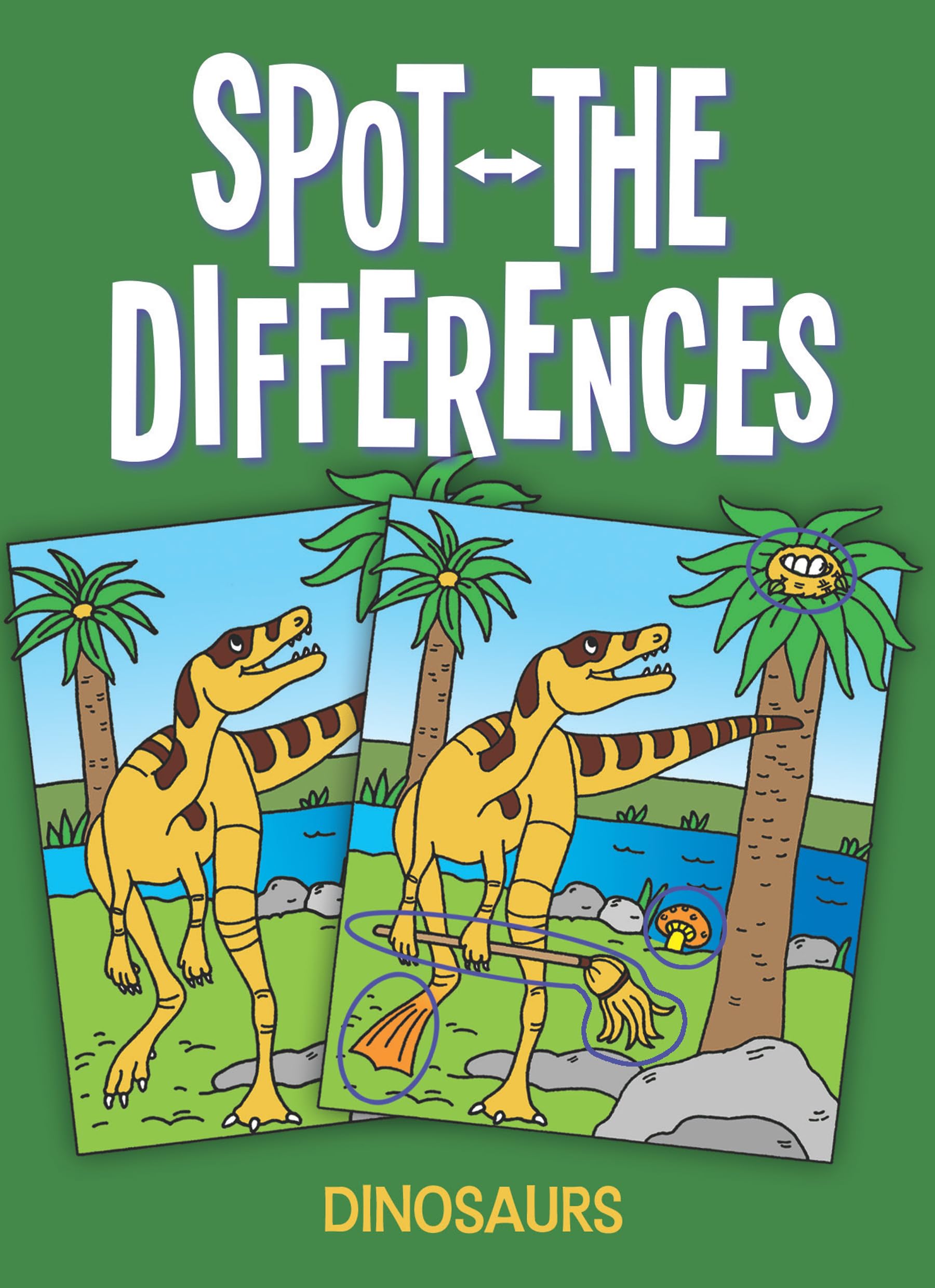 Little Dinosaurs Spot-the-Differences Activity Book (Little Activity Books)