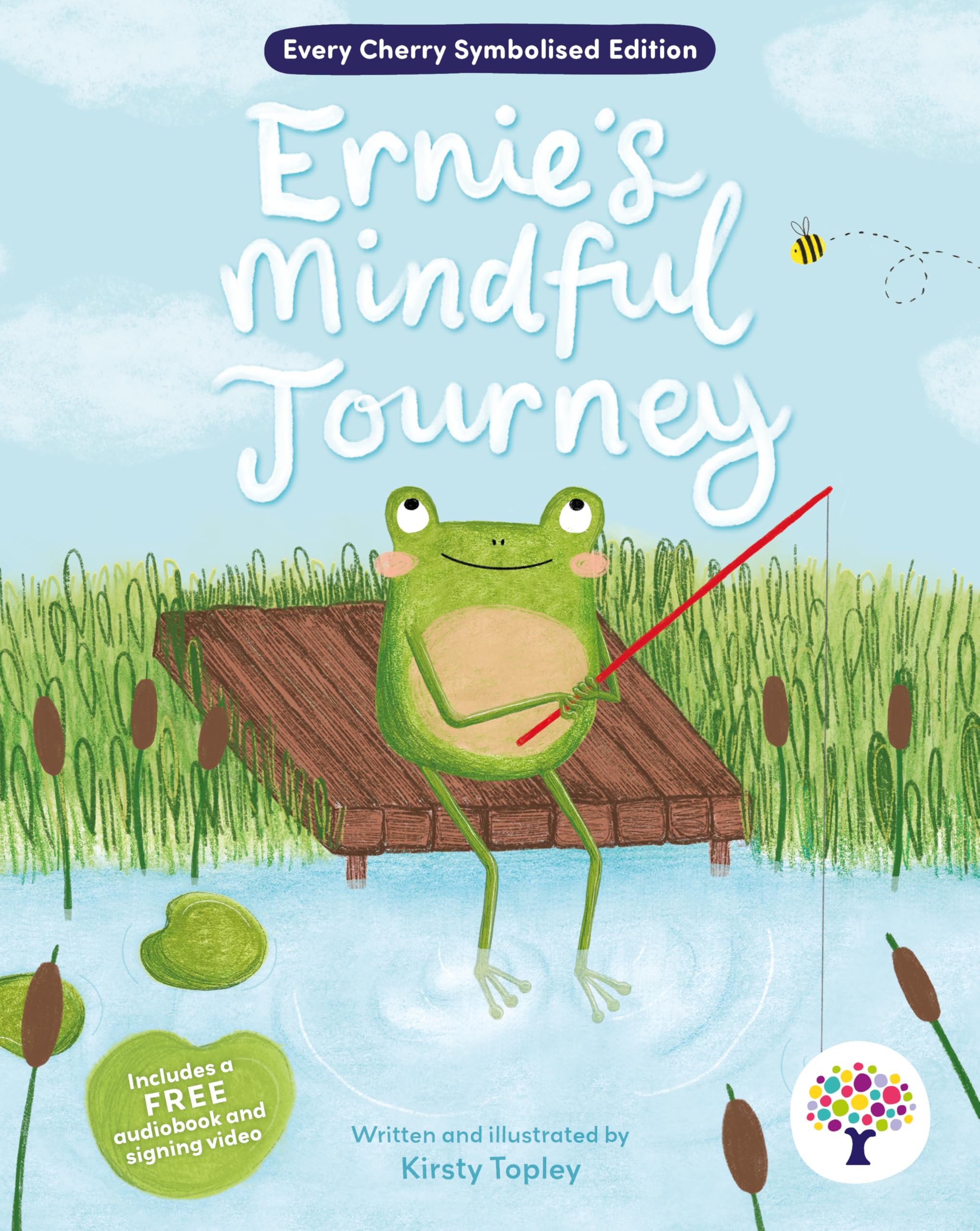 Every Cherry Publishing Ernie's Mindful Journey: Accessible Symbolised Edition - A Story Of Mindfulness & Self-Care By Kirsty Topley - Ages 7+ - Paperback