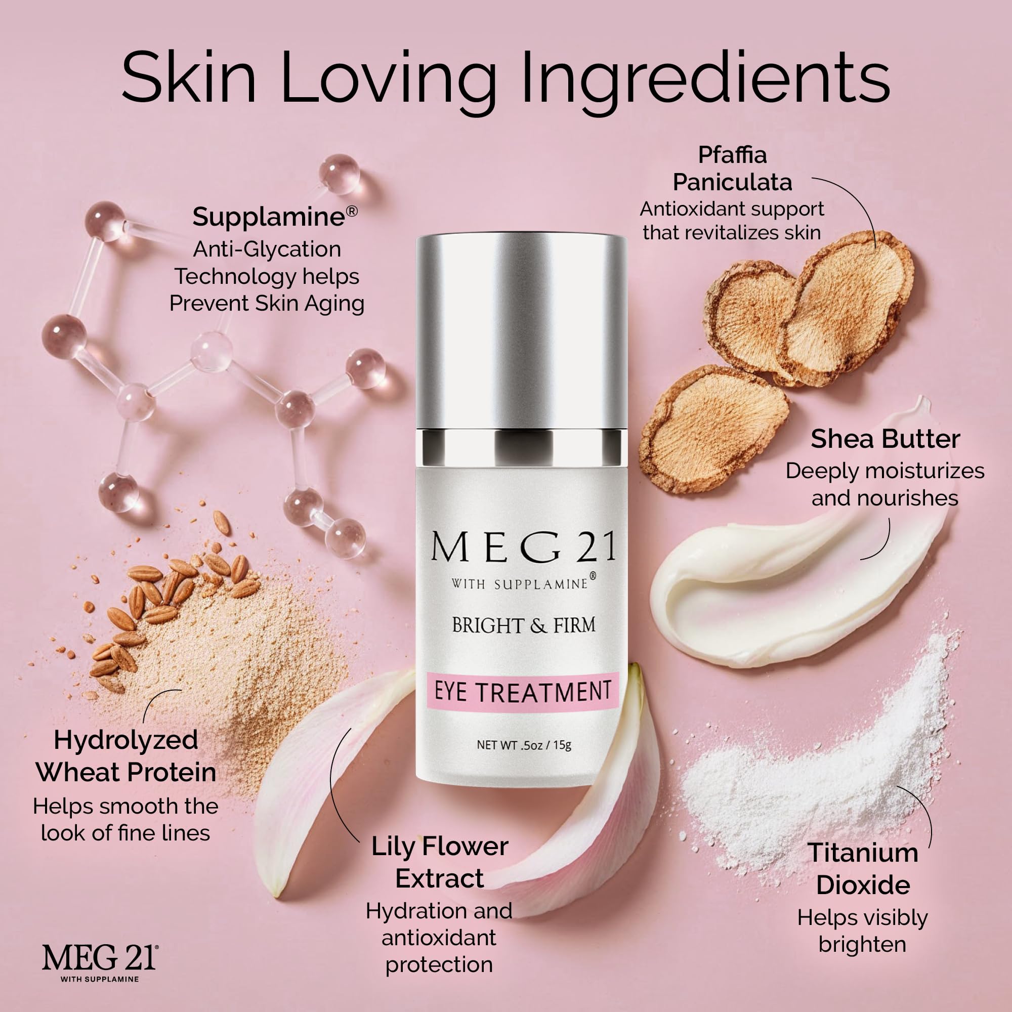 Amazon.com: MEG 21 Bright & Firm Under Eye Cream – Anti-Aging