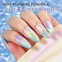 Vista 5 de Makartt Arte de Uñas en Gel 3D: Gel de Escultura 3D para Arte de Uñas, Polvo de Uñas Cromado Espejo, Esmaltes en Gel, Tallado, Pintura Metálica 3D