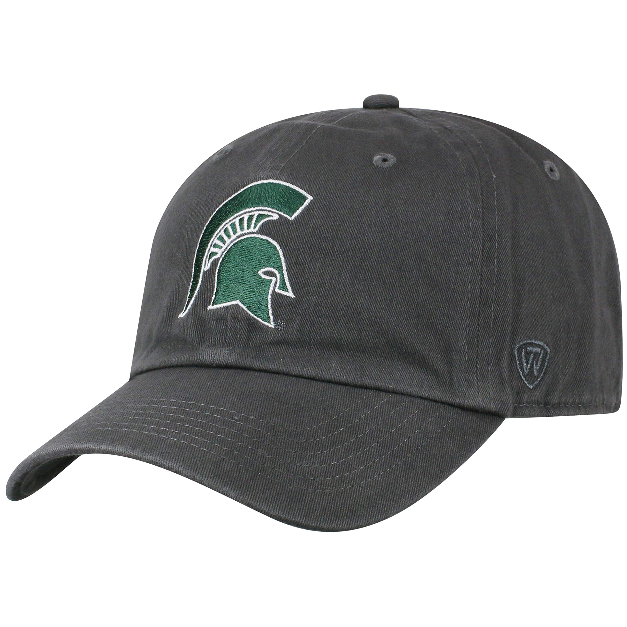 Top of the WorldMen's Adjustable Relaxed Fit Charcoal Icon Hat