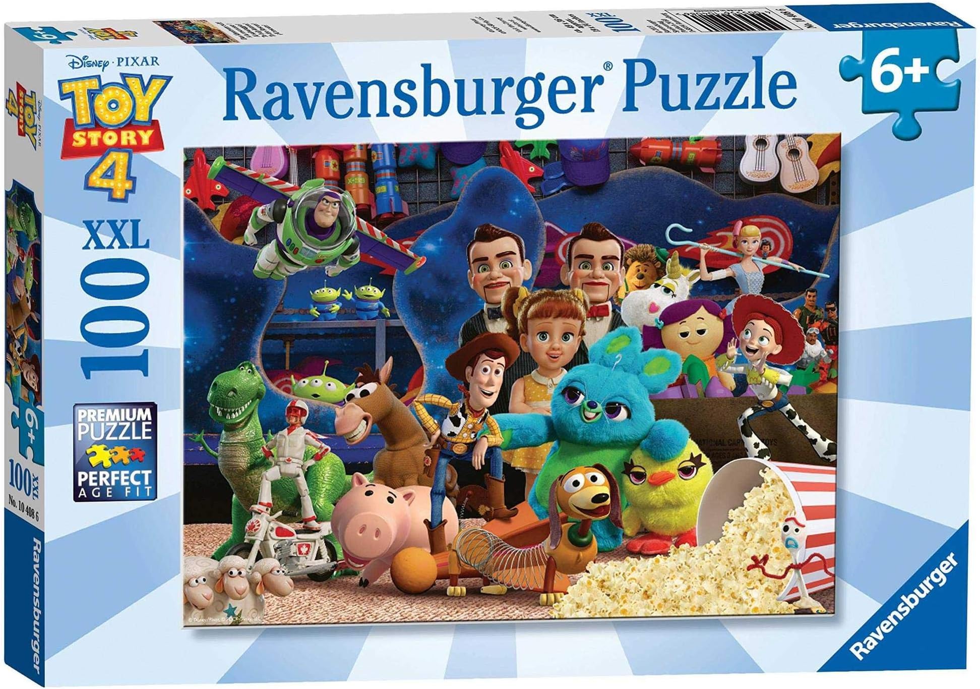 Ravensburger - 10408 Children's Puzzle - 100 XXL Pieces - To the Rescue! / Disney Toy Story - Girl or Boy from 6 Years Old - High Quality Puzzle - 10408