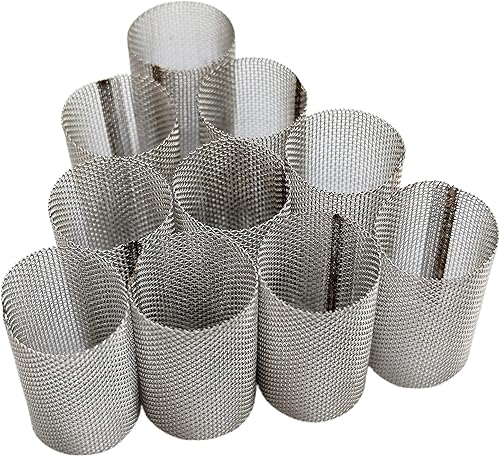 Pantalla de filtro de válvula de retención de repuesto para pistola de purga de aire Fusion malla 406080 20 unidades FS-AP40