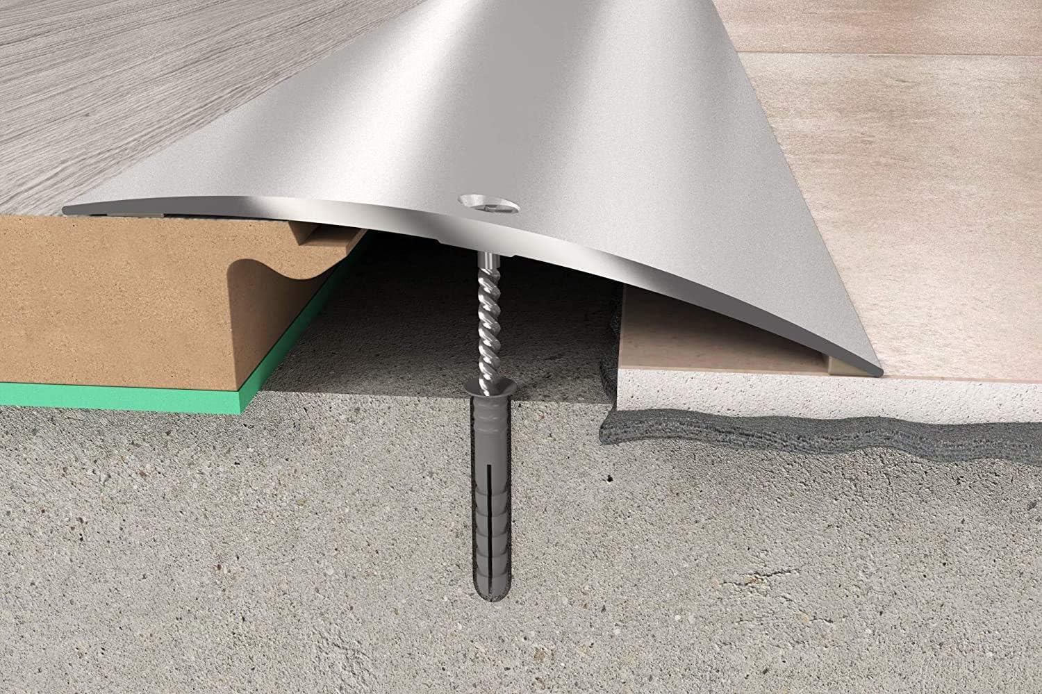 Solid Oak Ramp Section Threshold Door Bar Trim (900mm) Amazon.co.uk