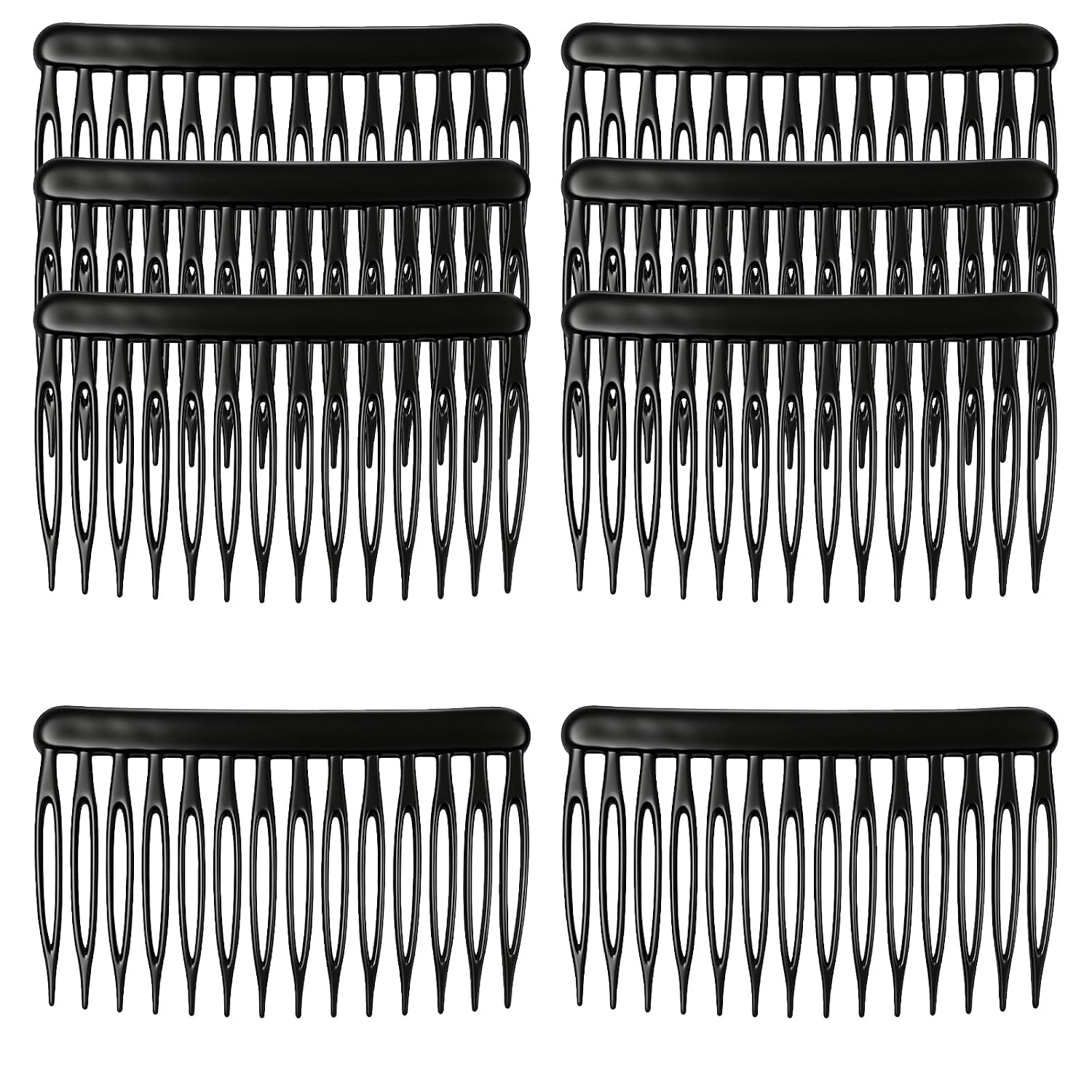 Vintage Style Hair Comb Clips for Women | 14 Teeth
