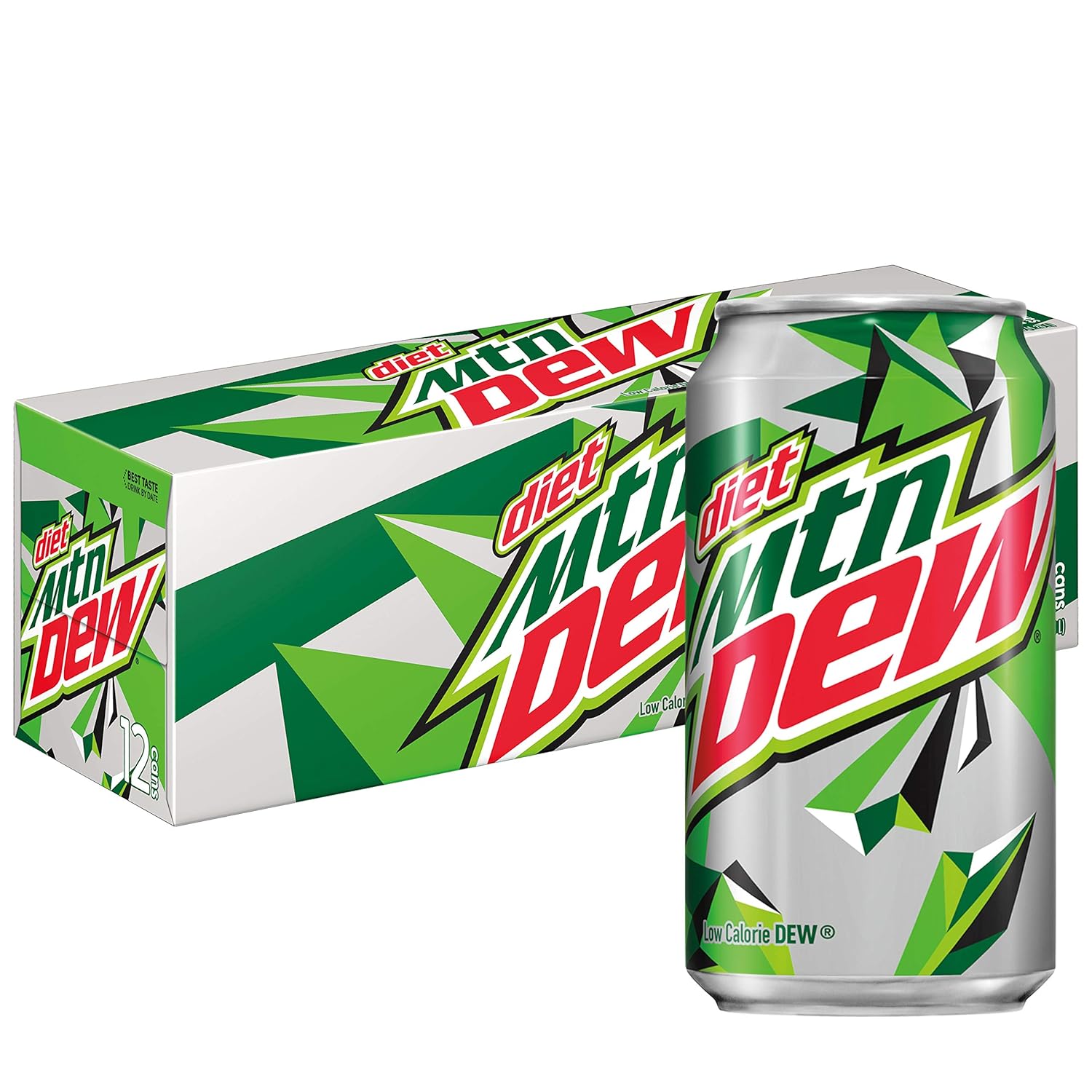 Diet Mountain Dew Soda, 12oz Cans (12 Pack) Grocery & Gourmet Food