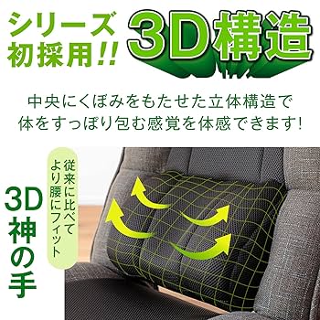 腰の神様がくれた座椅子【第4弾】レバー操作タイプ 在庫限り】腰の神様がくれた座椅子 【第4弾】ストレスfreeな