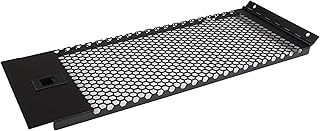 StarTech.com 4U Hinged Blanking Panel - Vented Server Rack Panel - Tool-less Installation - TAA Compliant Filler Rack Panel (RKPNLHV4U)