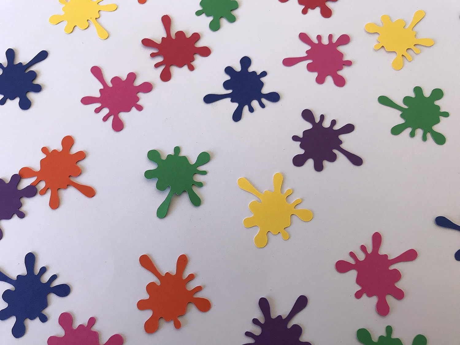 Paint Splatter Confetti Paint Confetti Art Party Decor