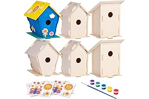 Neliblu 12 DIY Birdhouses to Paint