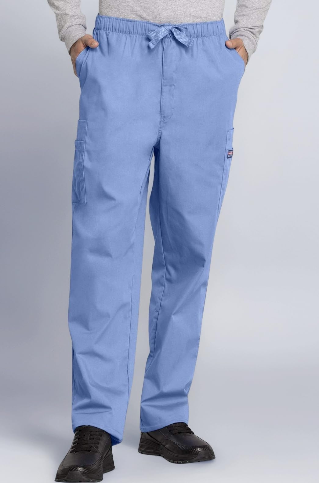 Workwear Scrubs Men's Cargo Pant, Ceil, Medium