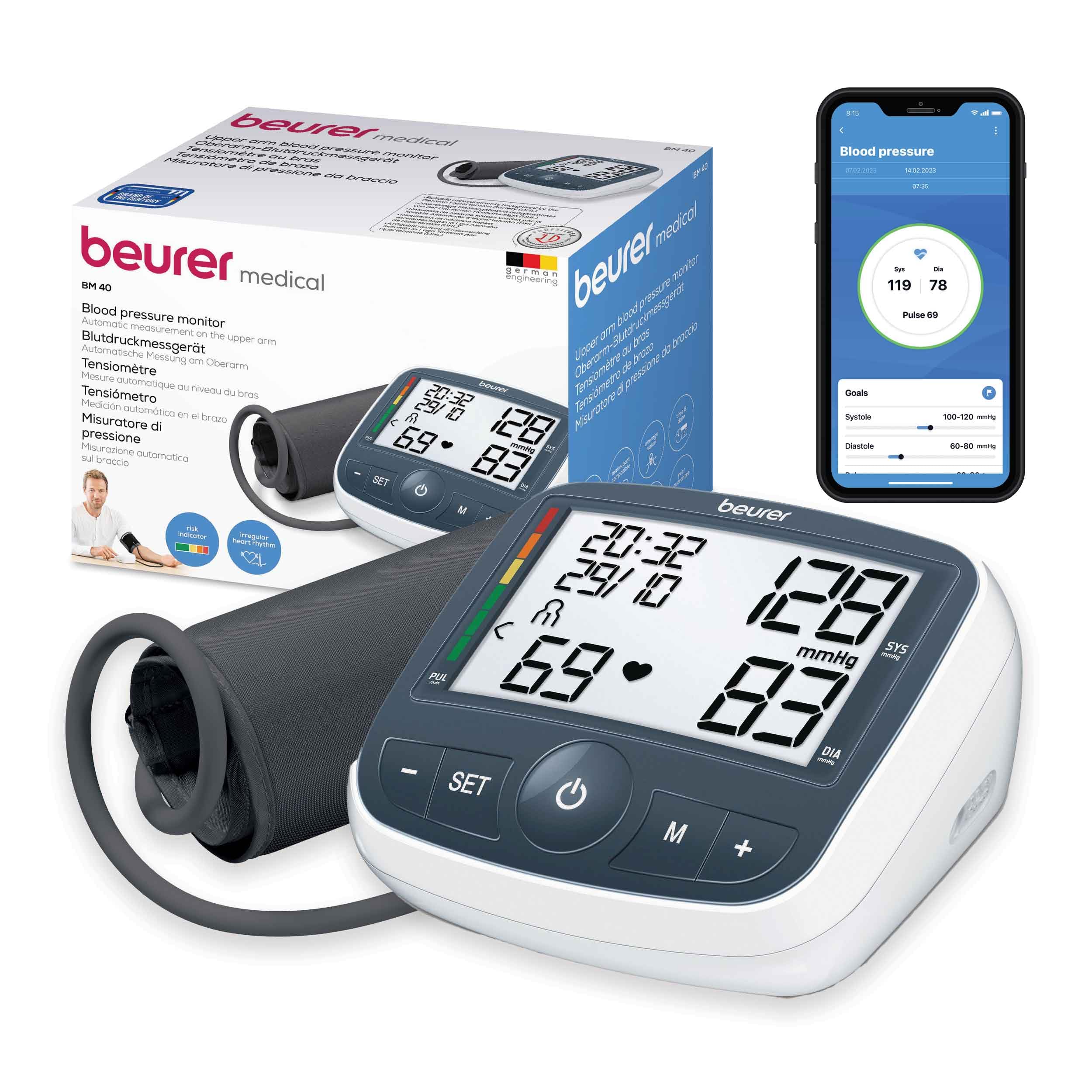 Beurer - BM 40 Blood Pressure Monitor - 3 lata