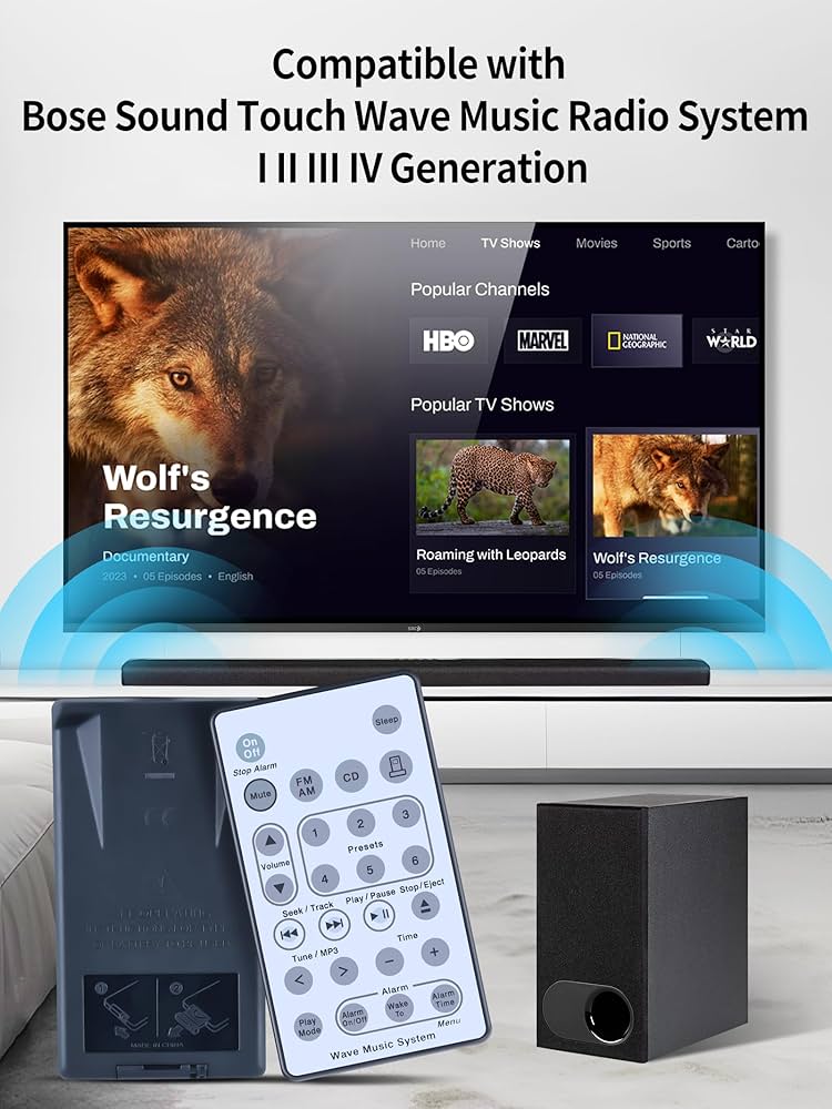 その他 Bose wms 5233AC Amazon.com: Universal Replacement Remote Control for Bose