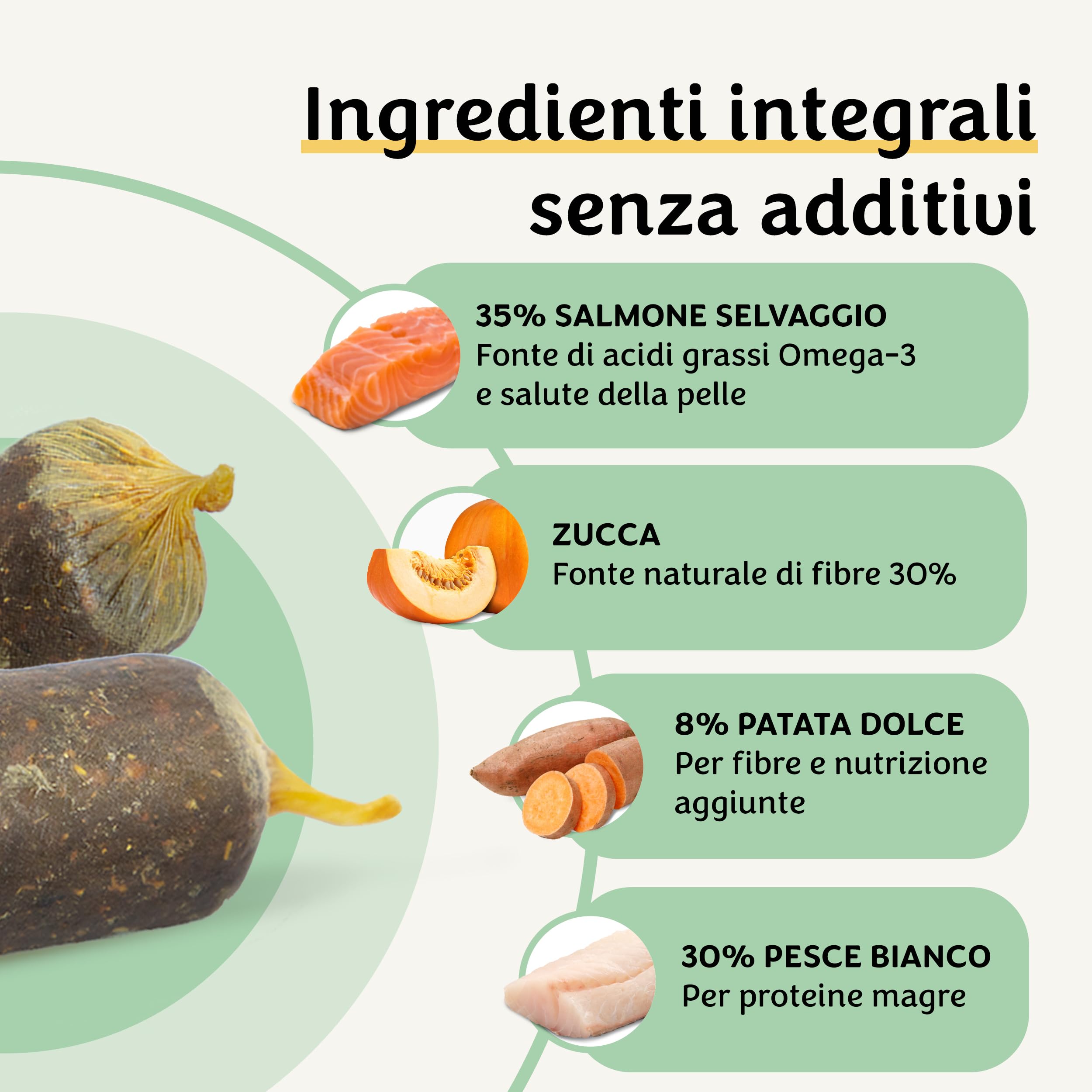 Belly Champ - Natürliche Hundeleckerlis mit Postbiotika & Wildlachs für Hunde bei Verdauung, Juckreiz, Kratzen, Pfotenlecken und Grasfressen, 60 Kausnacks