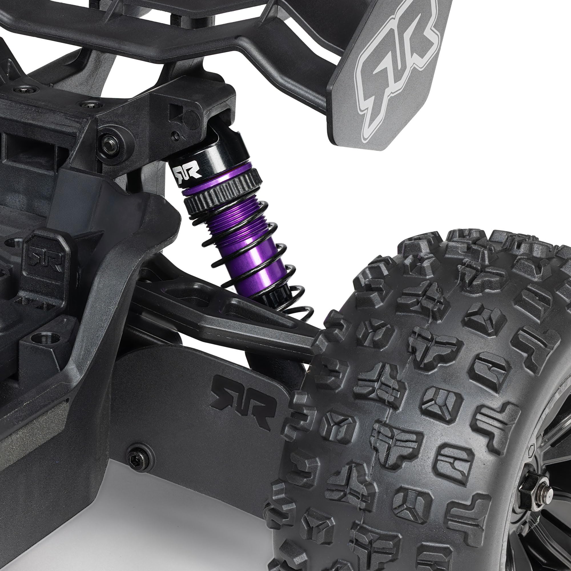 ARRMA Camión de velocidad sin escobillas Mini Kraton 3S DSC 4X4 RTR 1/16 (batería 3S y cargador incluidos), verde azulado/rosa, ARA2508ST2