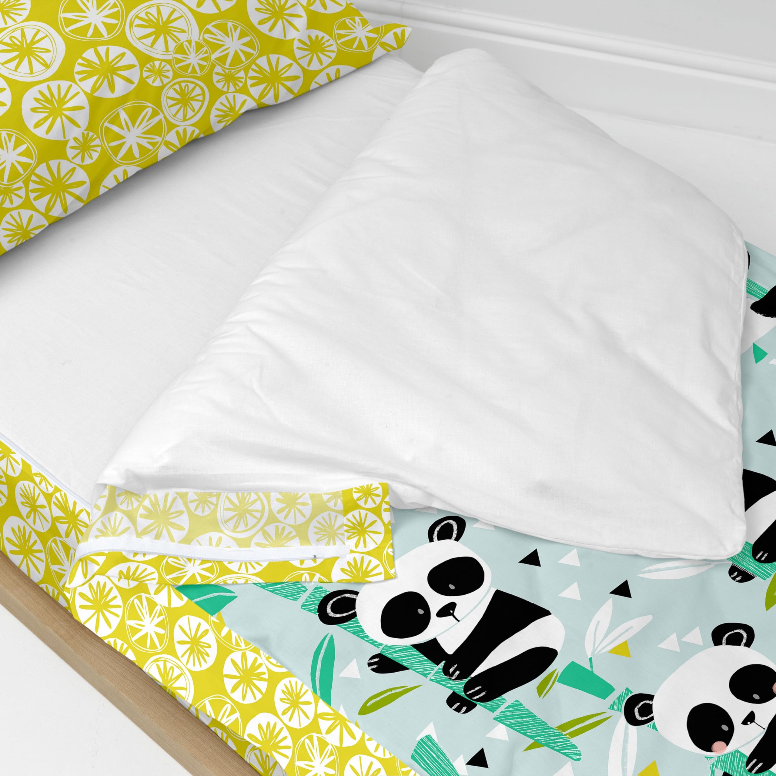 Panda Garden Blue Saco nórdico