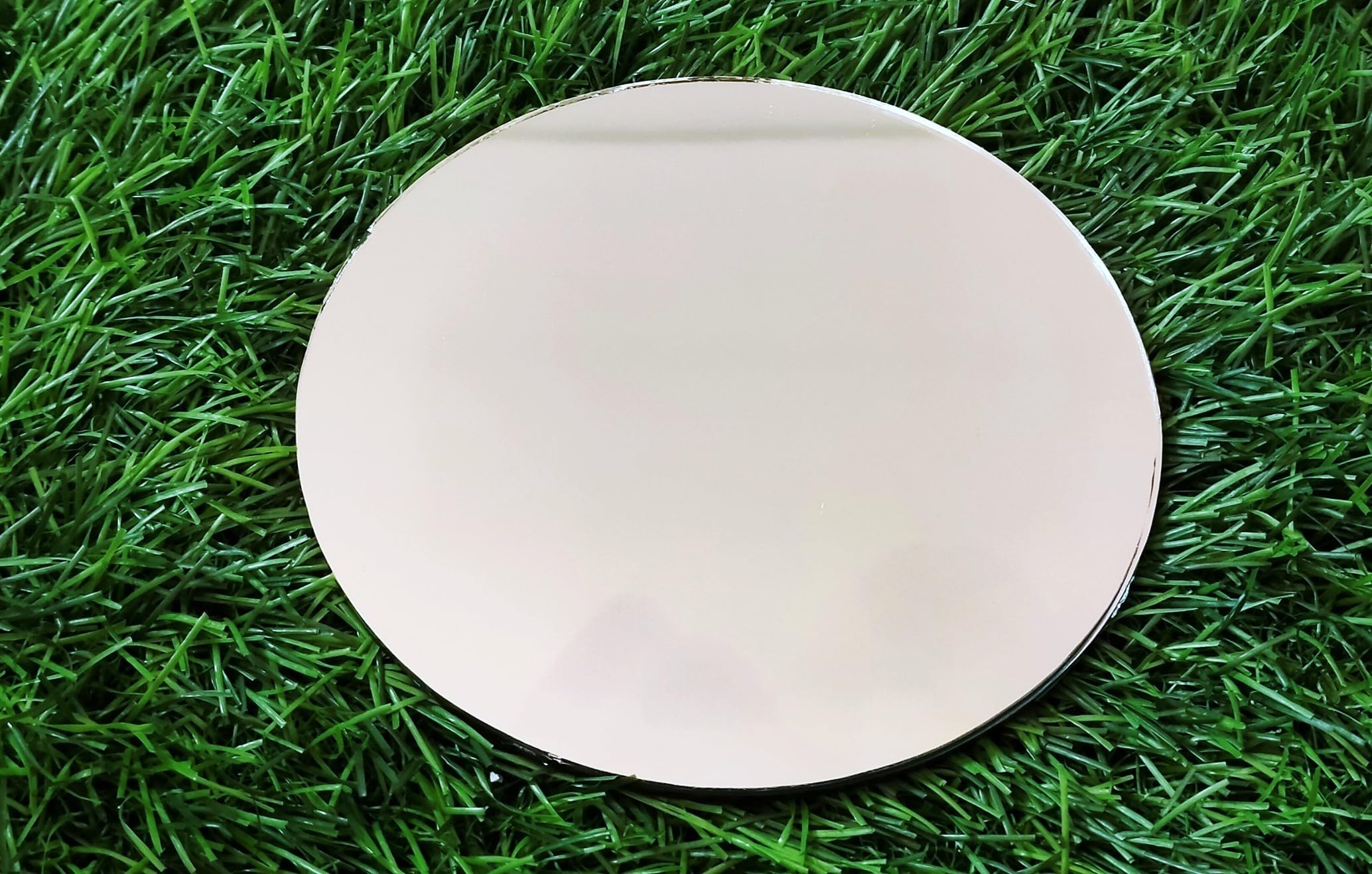 Vaani Ecom 5 inch Round Mirrors for Lippan Art Work | Wall Decor| Mandala Art Work | Mud Work | Art Craft Work (4 pcs)-image-10