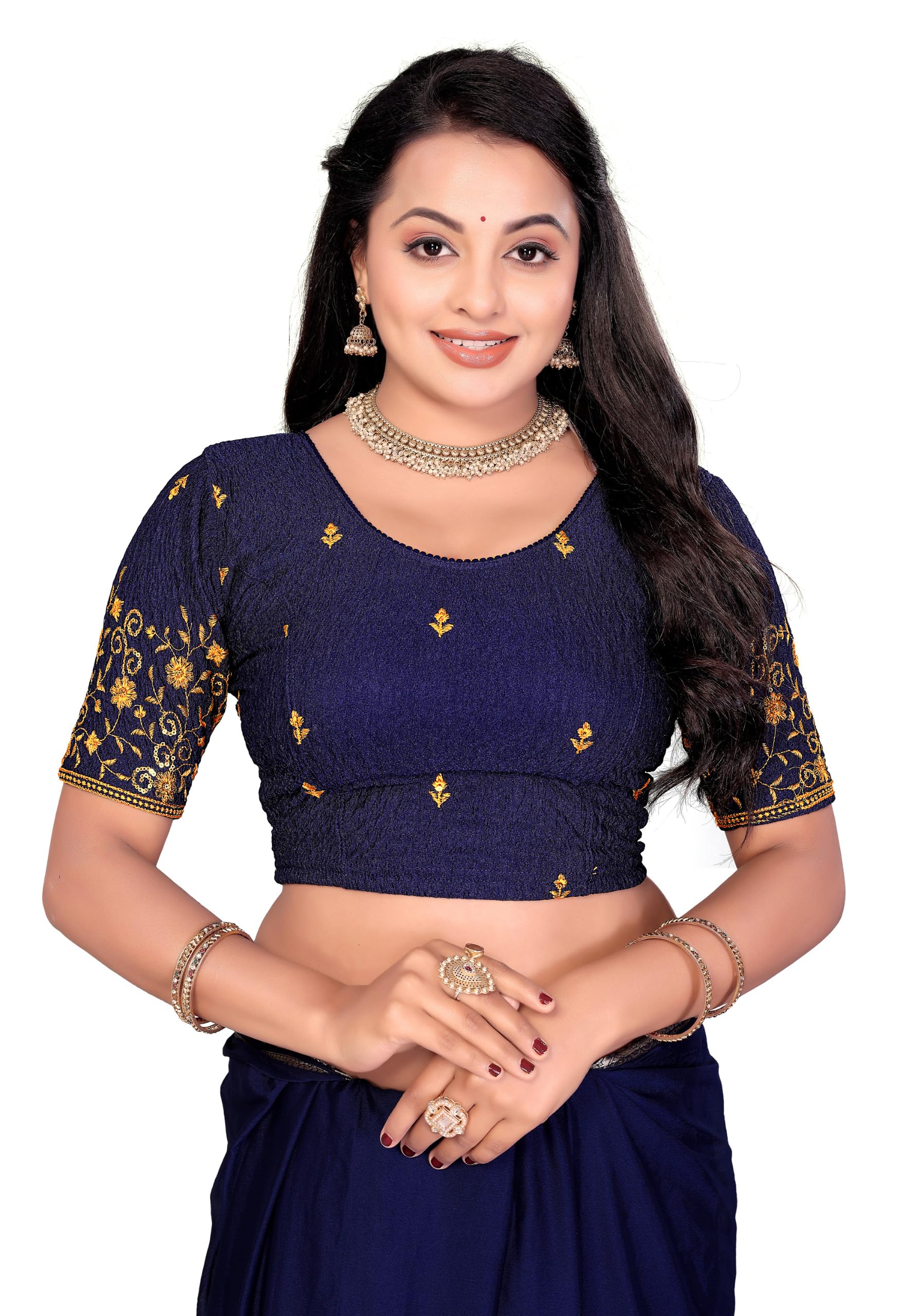 Sandra Embroidery Designer Blouse for Women-picture-58