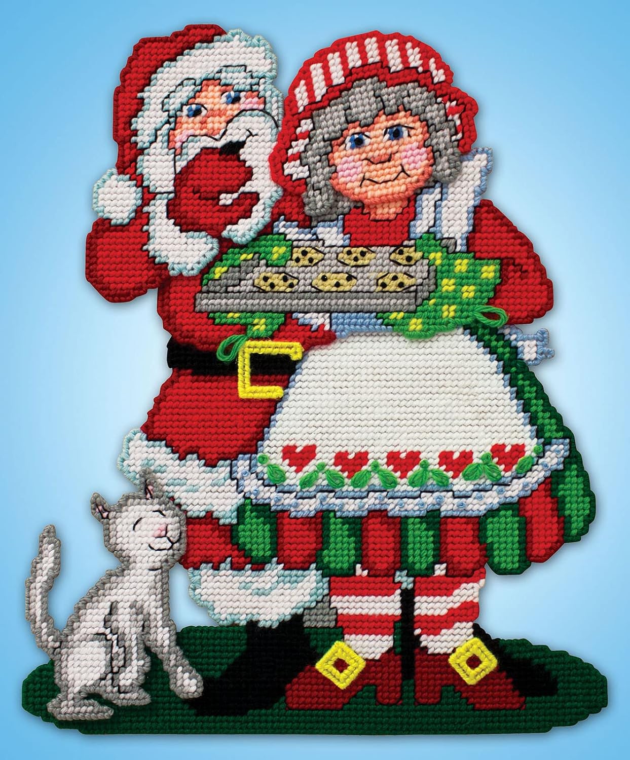 Mrs Claus' Cookies Plastic Canvas Kit