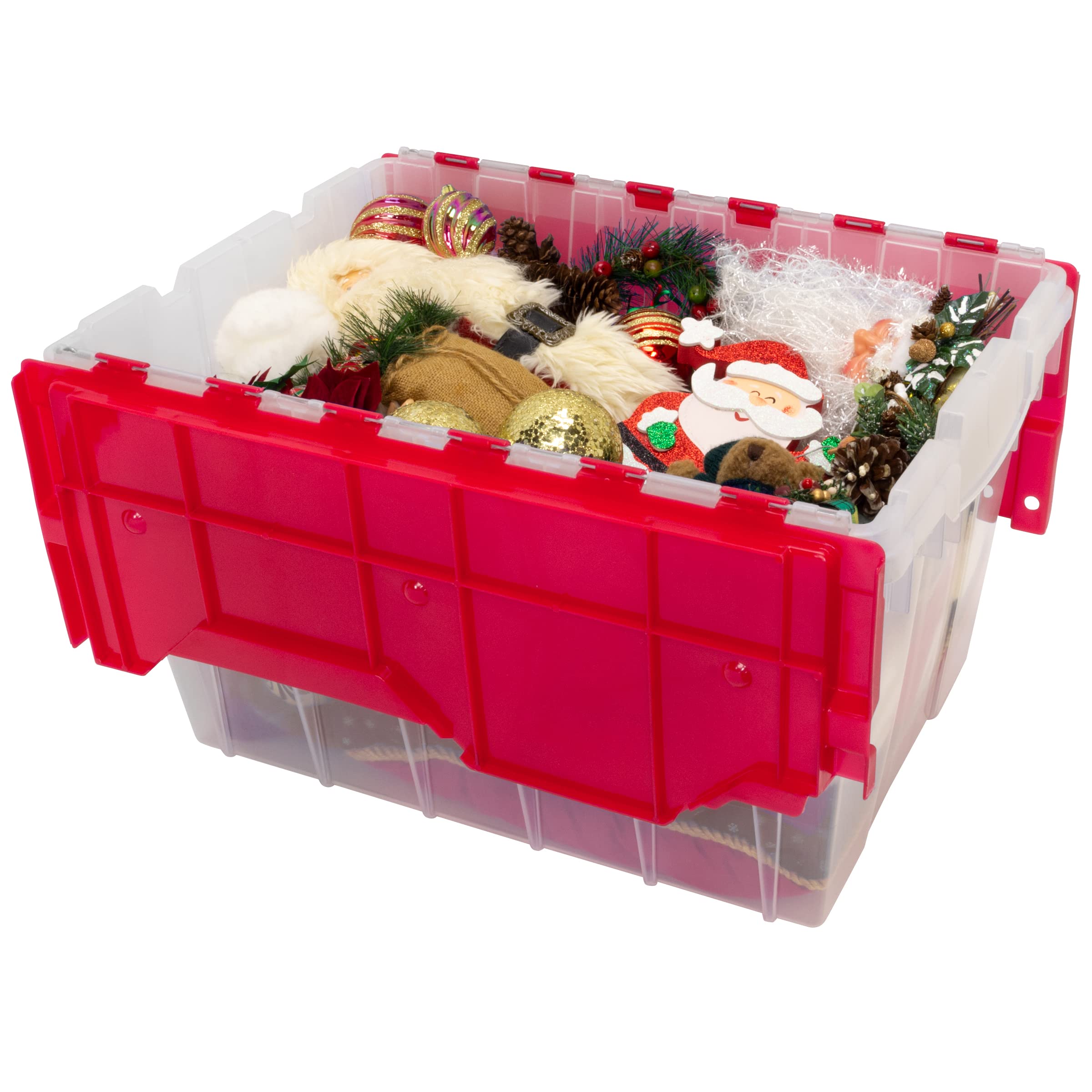 AkroMils 6648612Gallon Plastic Stackable Storage KeepBox Tote