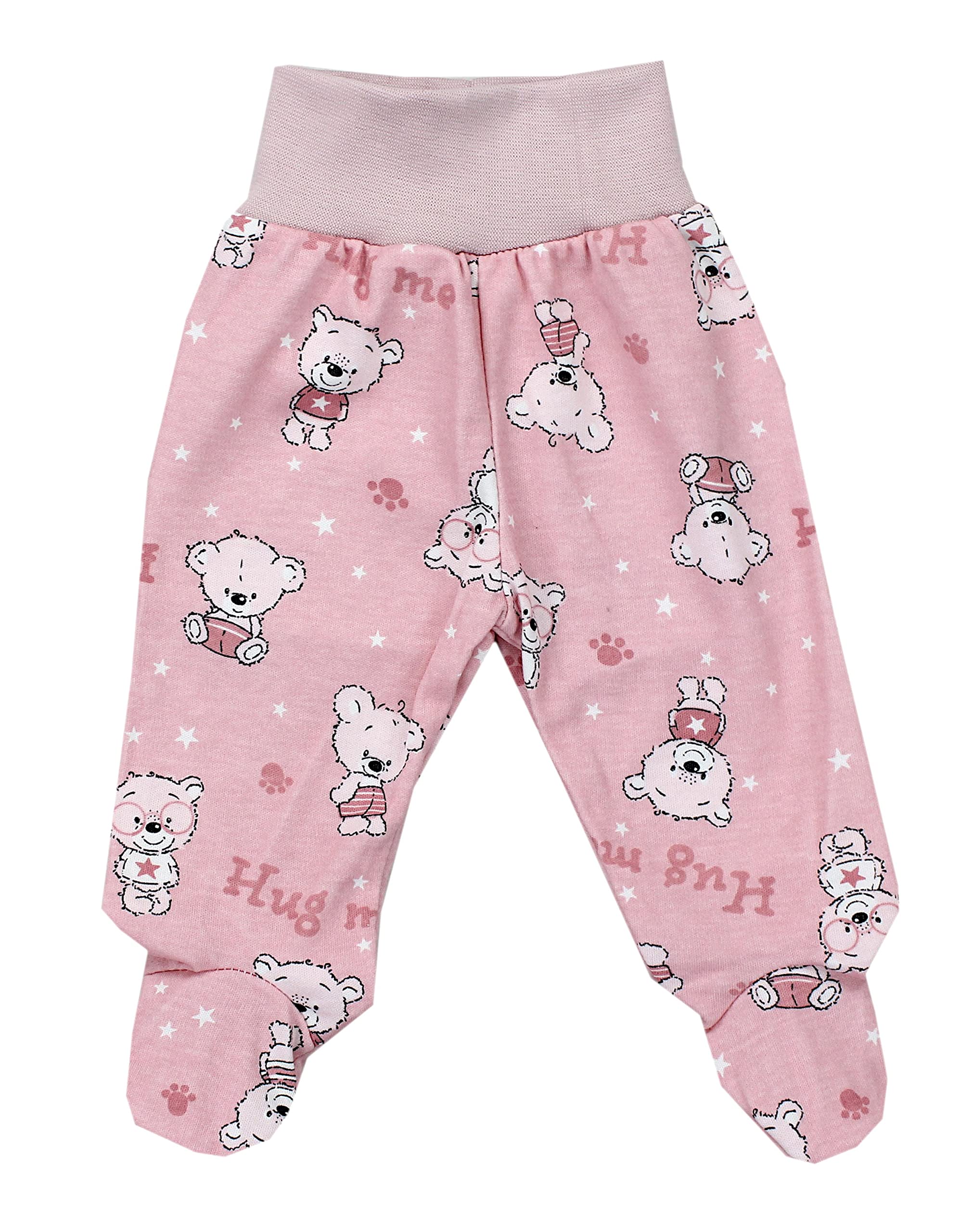 TupTam Pantaloni con Piedini da Neonato per Bambini, 5 Pezzi