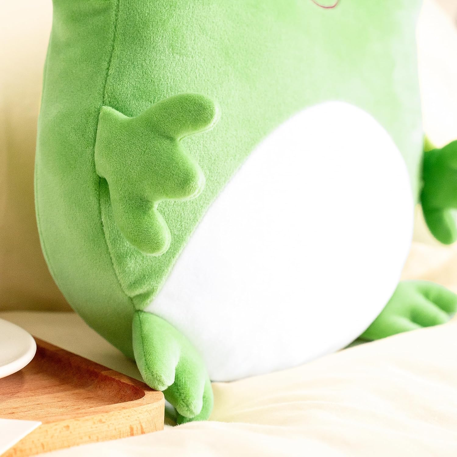 Lazada 2PC Frogs Kids Pillow Toys Plush Pillows Soft Gifts for Toddler Green (15+10Inches) - view 2