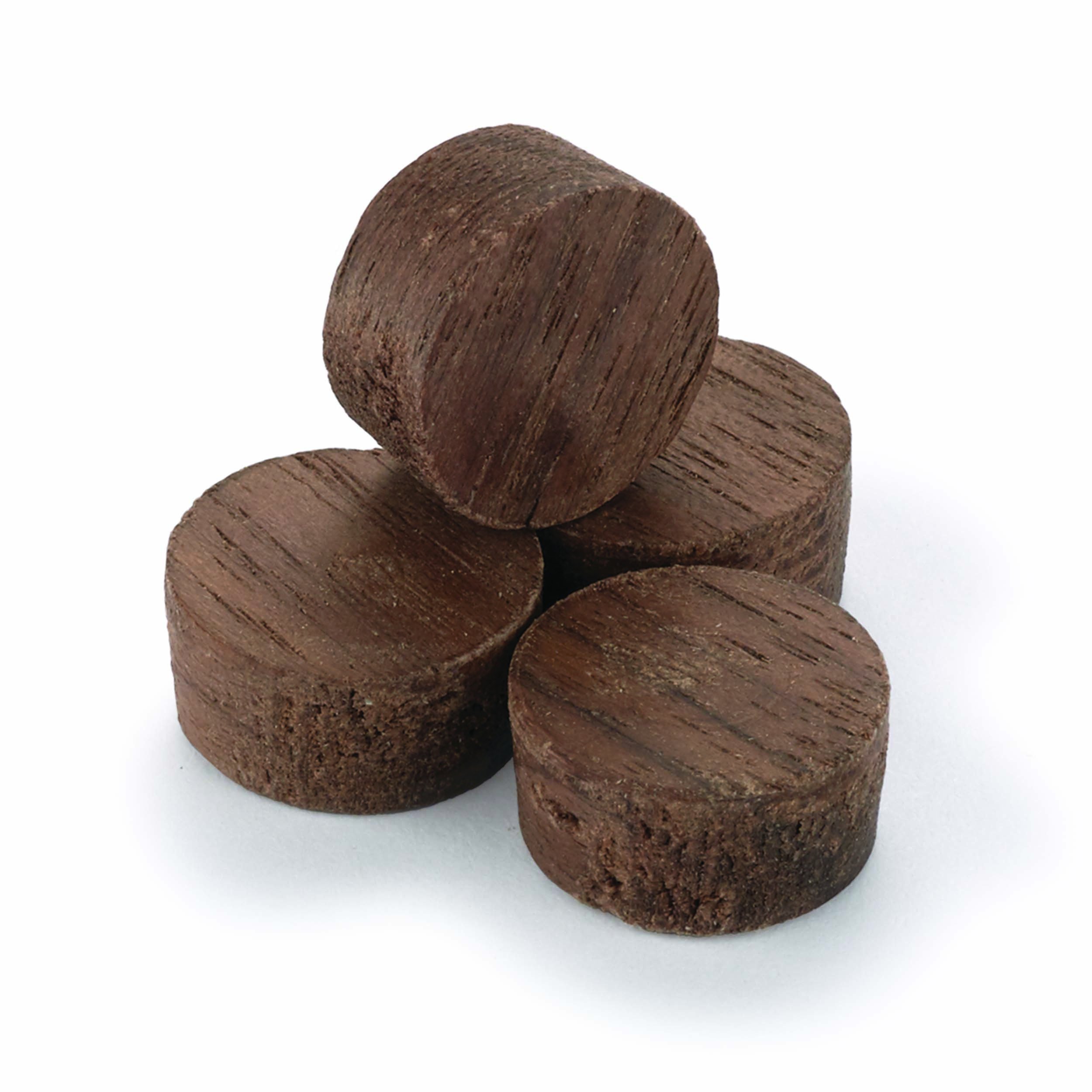 Walnut Side Grain Screw Hole Plugs 1/2