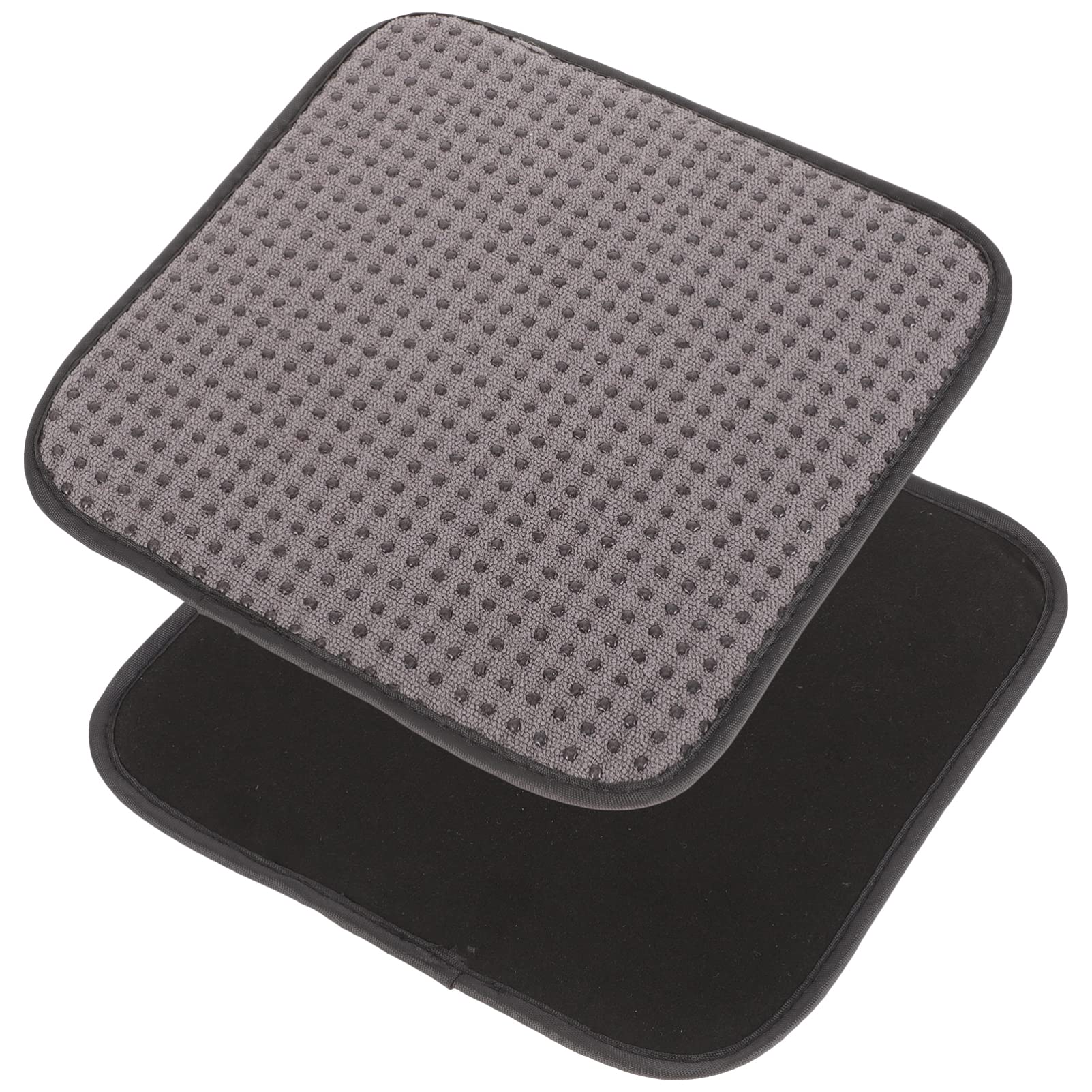 BESPORTBLE 2pcs Microfiber Bowling Reusable Bowling Polishing Pad Lightweight Compact Easy to Clean -Skid Design for Oil Removal Washable Accessories