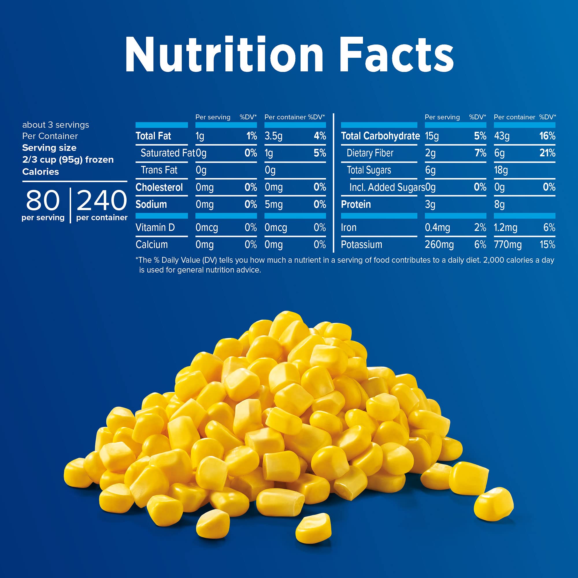 Birds Eye Steamfresh Super Sweet Corn Frozen Vegetables 10 oz Bag — view 11