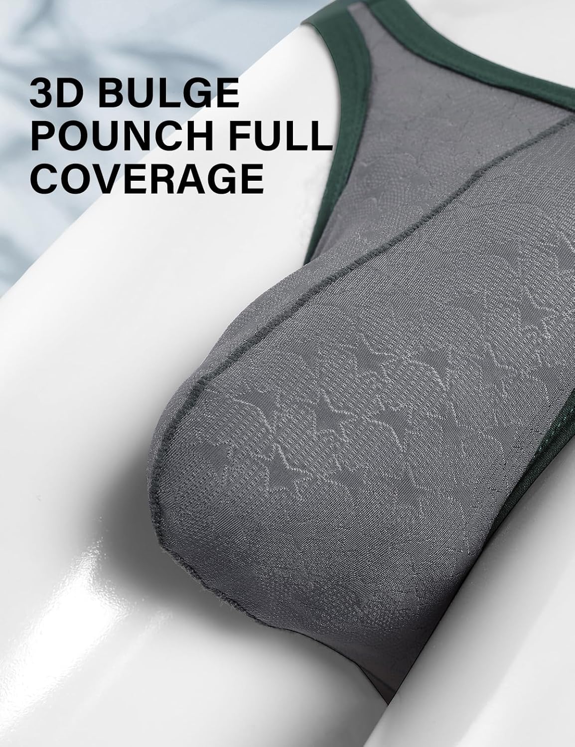 Casey Kevin Men's Sexy Breathable Mesh G-Strings Thong Bulge Pouch Tagless Underwear,4 Pack-Mutilcolor - Image 4