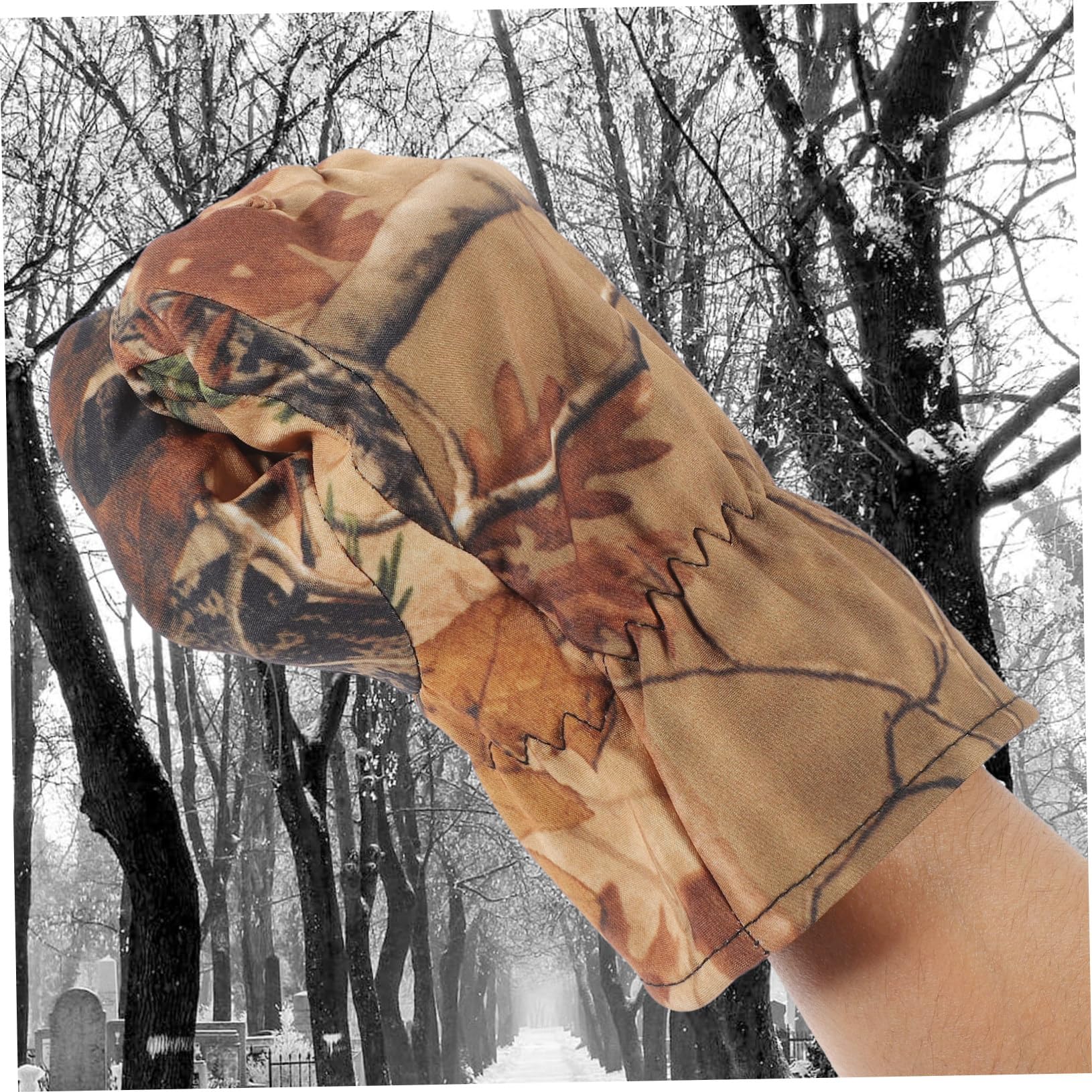 Guantes Diseño Antideslizante Cálidos de Camuflaje y Caza Impermeables para Tiempo Frío y Actividades de Esquí