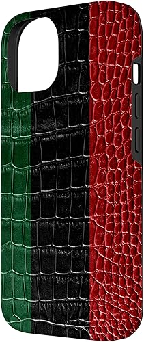 Miniatura 5 de Funda de orgullo con estampado de piel de cocodrilo patriótico para iPhone 13 Pro Max