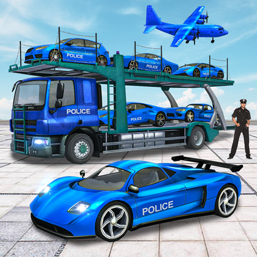 天地無用! GXP 全26話 GALAXY POLICE TRANSPORTER Police Car Limo Transporter Truck - US Police Hummer Driving