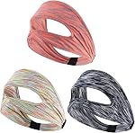 BFYDOAA 3PCS VR Eye Mask Cover Elastic Sweat Band for Meta/Oculus Quest 2 Accessories, Universal Breathable Sweat Guard Face Cover for Workouts, Virtual Reality Gear Headset