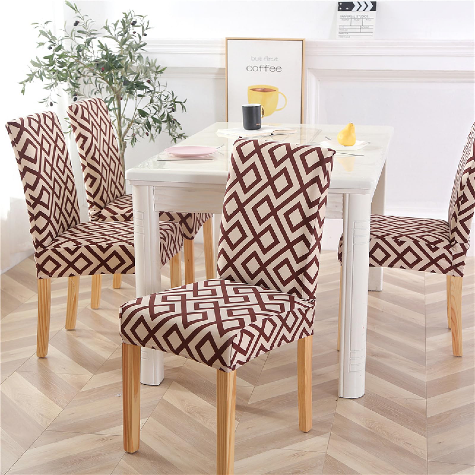 Housse de chaise extensible et lavable pour rafraîchir votre salle à manger