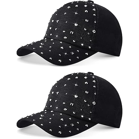 Breathable & Adjustable 2-Pcs Sequenced Baseball Cap