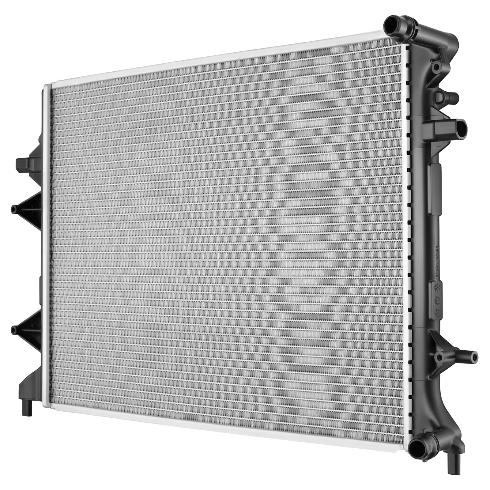 BDFHYK 13273 Aluminum Radiator for Volkswagen Jetta 13-16 and Passat 12-15