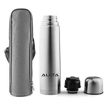 ALLTA Alpha Vacuum Insulated Flask 1000ml | Hot and Cold Water Bottle | Flip Lid Flask | Leak Proof