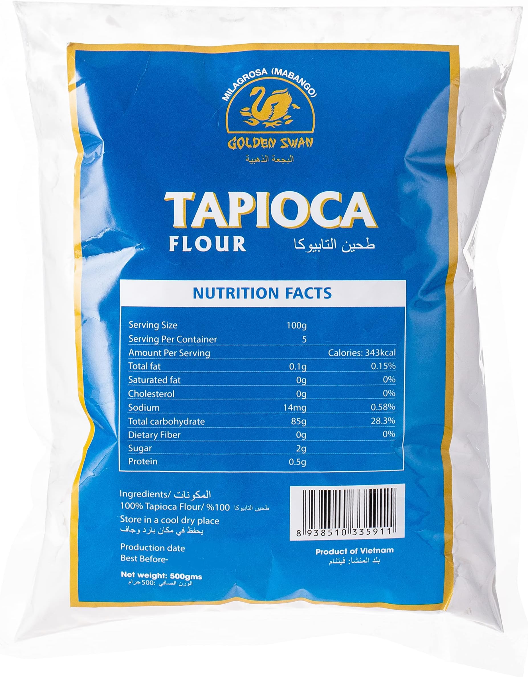 GOLDEN SWAN Tapioca Flour, 500g