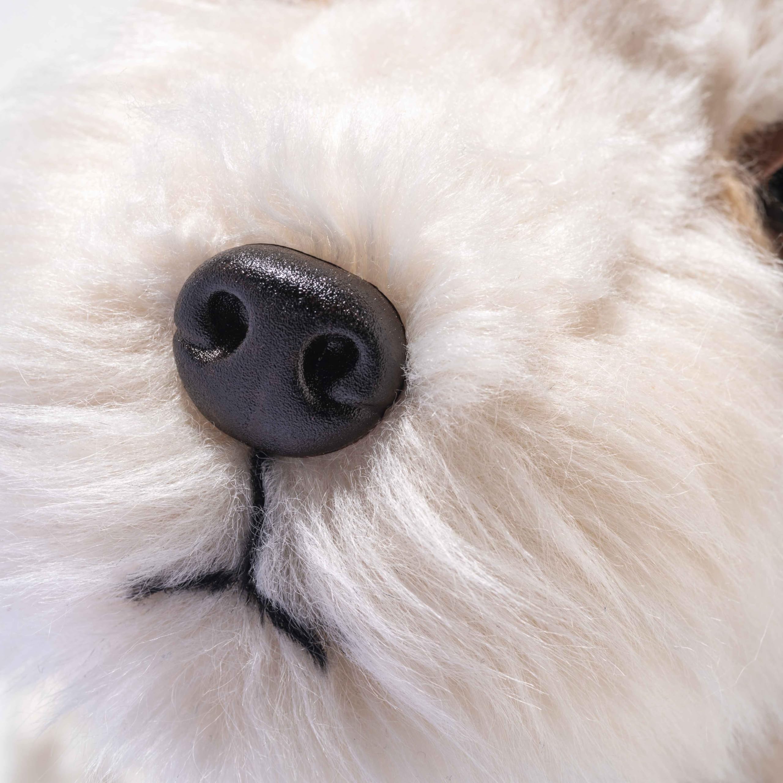 Steiff　フォックステリアのFoxy　犬 Amazon.com: Steiff Foxy Fox Terrier Dog – 13” Plush Stuffed Puppy