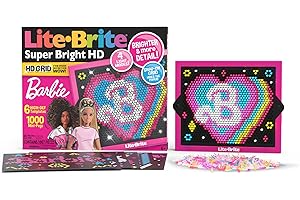 Lite Brite Super Bright HD: Barbie Edition – A Dazzling Canvas for Imagination and Creativity