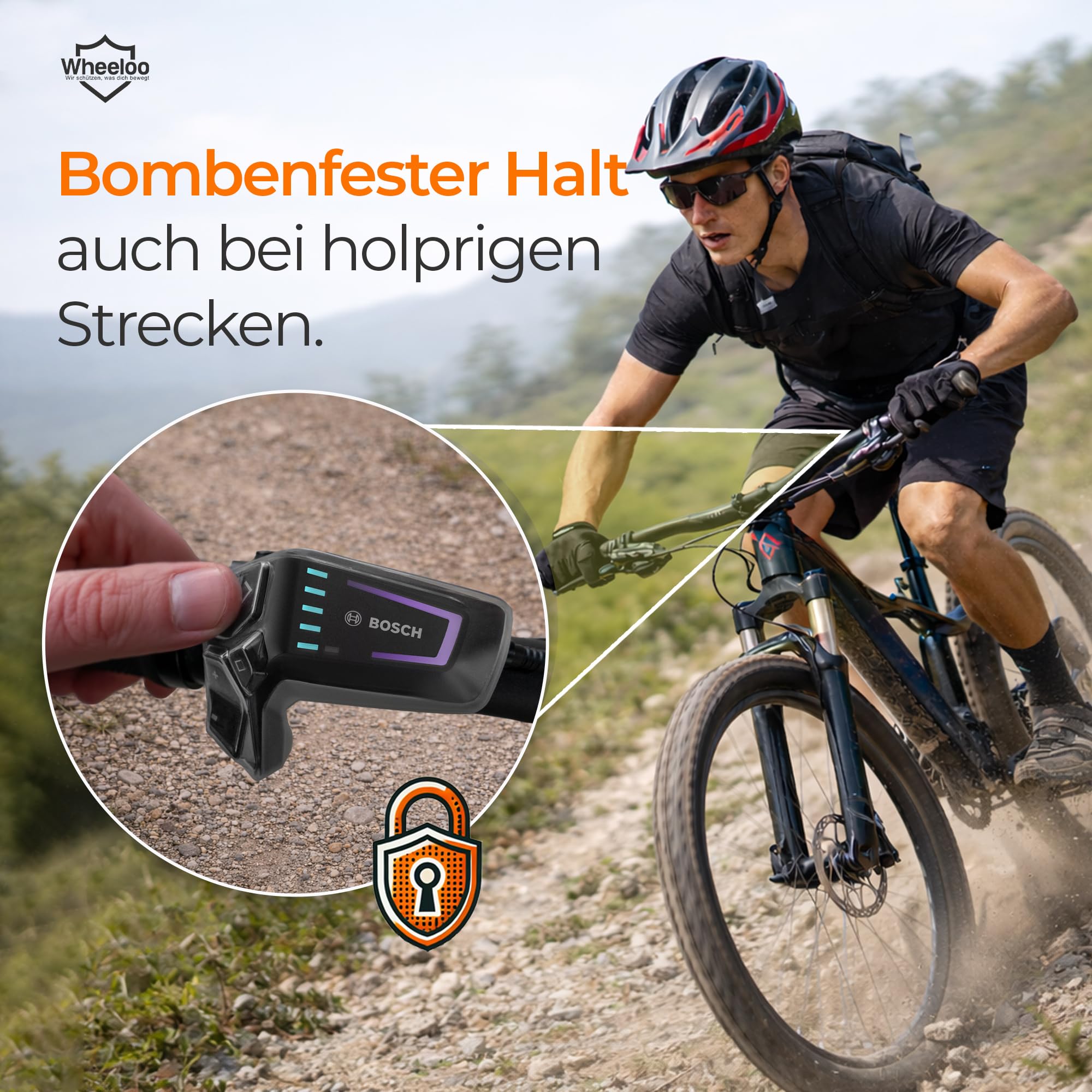 2er Set Transparente Schutzhüllen für Bosch LED Remote & Kiox 500 + Neoprentasche I Ebike Display Schutzhülle I E Bike Displayschutz Abdeckung I E-Bike Zubehör Regenschutz Hülle I WHEELOO