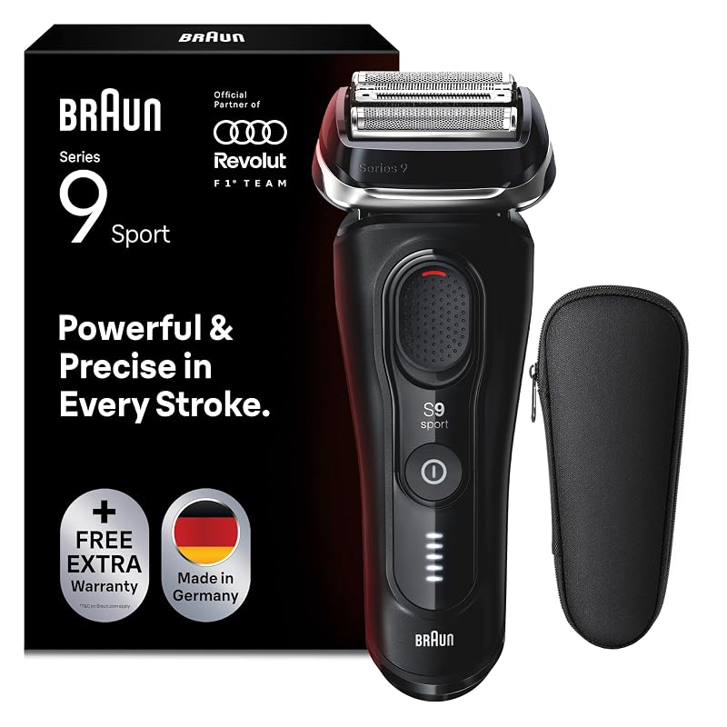 Braun Serie 9 Sport 9100si — Rasatura a pelo senza sprecare passate