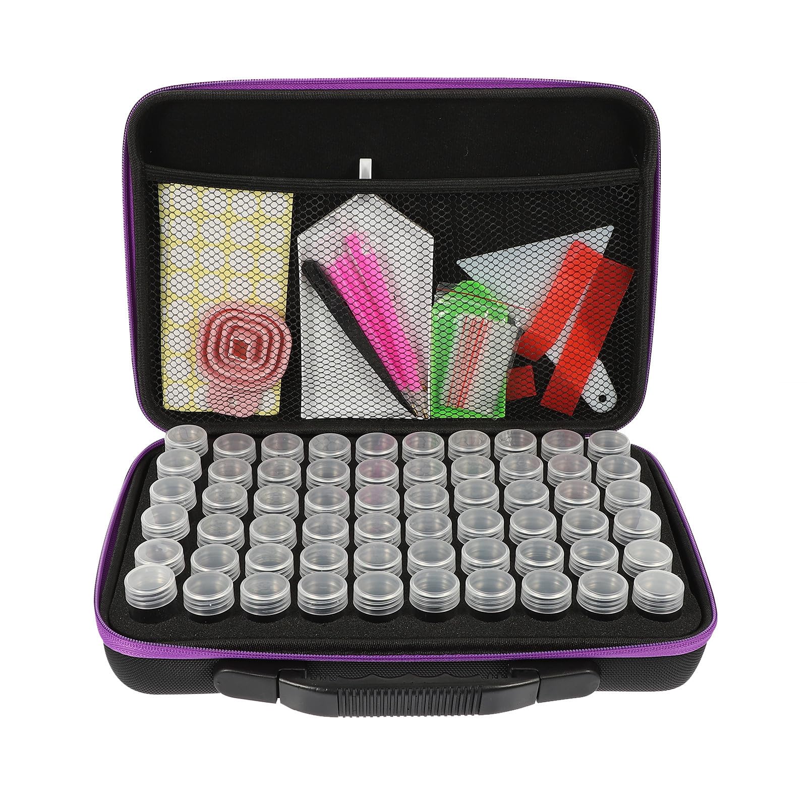 Bolsa de Almacenamiento para Pintura de Gemas, 60 Compartimentos