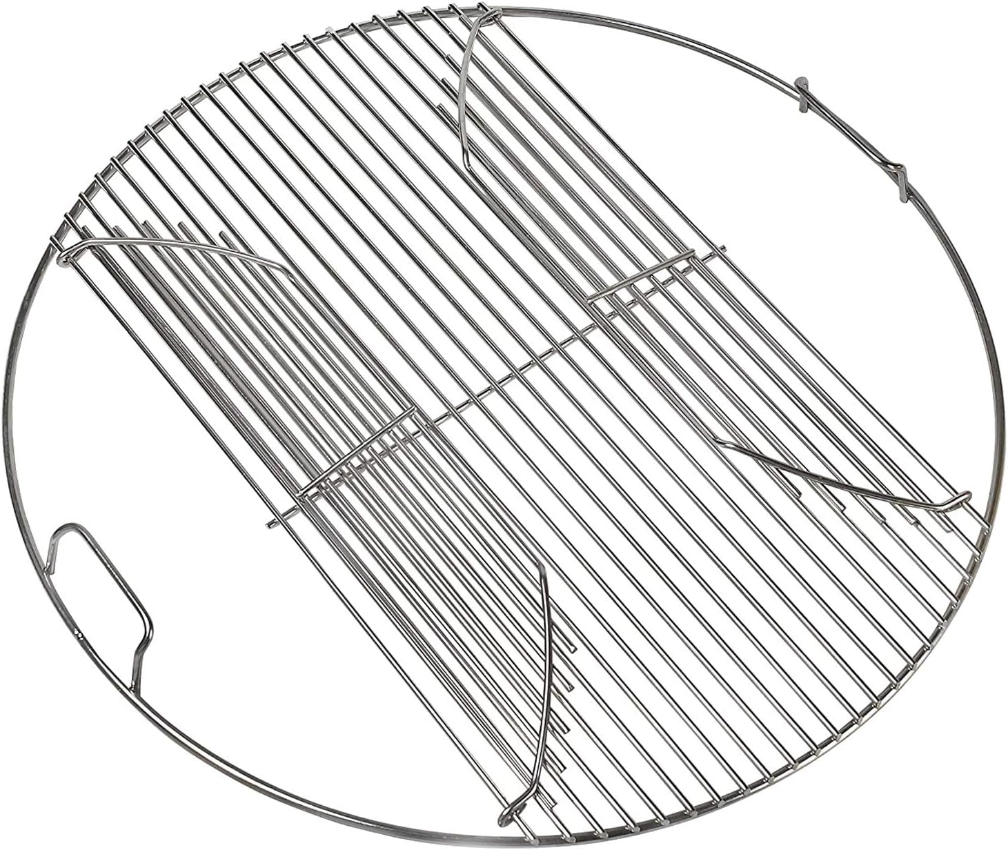 Noa Store 22 Inch Stainless Steel Grill Grate Round Hinged