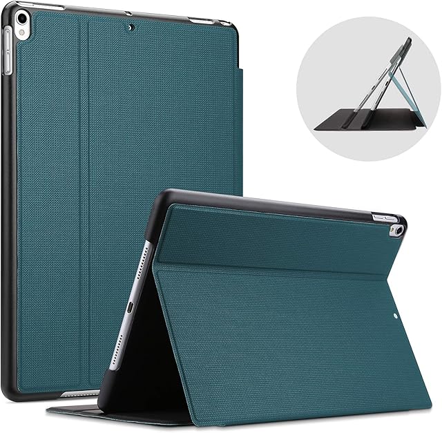 ProCase for iPad Air (3rd Gen) 10.5 Inch 2019 / iPad Pro 10.5" Case, Shockproof Lightweight Slim Stand Protective Case Folio Cover -Teal