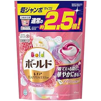 ボールドジェルボール4D　 癒しのプレミアムブロッサムの香り　280個 Amazon.co.jp: P&G ボールド ジェルボール 洗濯洗剤 癒しの