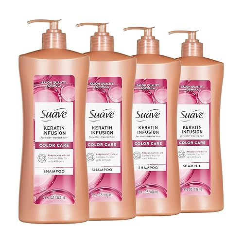 Suave Keratin Infusion Color Care Shampoo For Color Treated Hair,